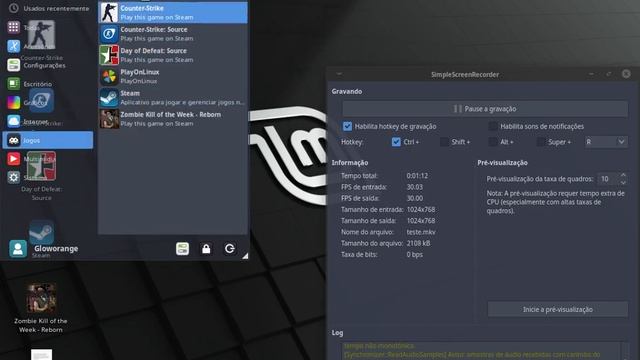 Teste Do Linux mint 19.1 XFCE no meu pc (top) смотреть онлайн