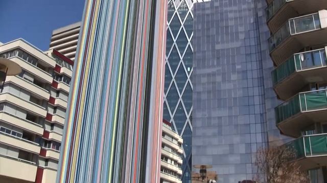 Le Moretti, Cheminee, Raymond Moretti, Pat des Reflets, La Defense, Paris смотреть онлайн