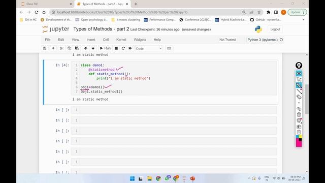Learn Python programming in TAMIL | Types of Methods - part 2| [Tamil] смотреть онлайн