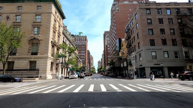 Madison Avenue Downtown Manhattan New York City (NYC) | USA 4K смотреть онлайн