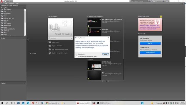 Autocad Kurtarma Dosyası смотреть онлайн