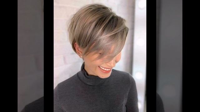 Have A Pixie Cut With Bangs 40+For Old Women 50-60-70-80/ Short Fine Pixie -Bob Haircut 2022 смотреть онлайн