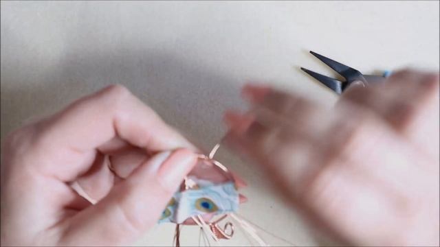 Tree of Life Pendant - Wire Work Tree Pendant - Jewellery Making Tutorial смотреть онлайн