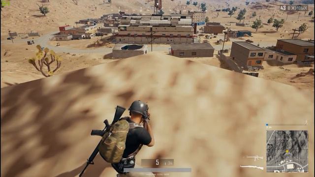 СНАЙПЕР В ПУСТЫНЕ ВЗЯЛ ТОП 10 - Battlegrounds смотреть онлайн