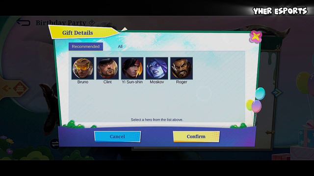 Add Birthday MLBB Tricks Free Hero, 100 Crystal of Aurora, Epic, Elite Skin, Star Protection Card ✅ смотреть онлайн