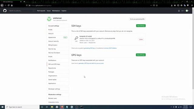 Integrasi SSH Github Windows 10 Android Studio - Tutorial Git Github 2021 смотреть онлайн