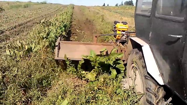 Робота мульчера після зміни діаметрів шківа. смотреть онлайн