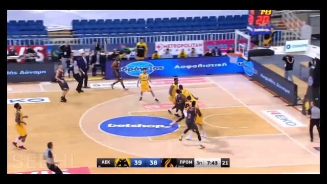 Jerian Grant (Promitheas BC) vs. AEK Athens (Greek Basket League 16/1/2021) смотреть онлайн