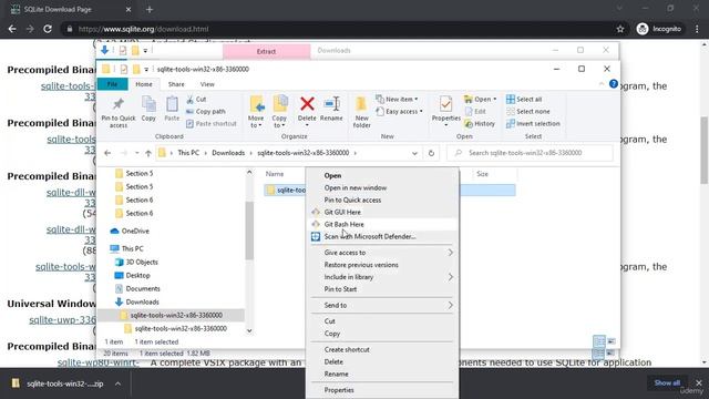 005 FastAPI Project Installation of SQLite3 Terminal Windows смотреть онлайн