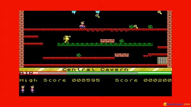 Manic Miner gameplay (PC Game, 1997) смотреть онлайн