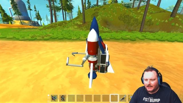 Scrap Mechanic- Luap's Rocketer- Best Rocket Pack In The Game! смотреть онлайн