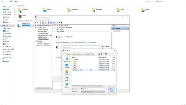 USB Serial Port Driver WINDOWS 10 x64 & x86 All Problem Solved និយាយខ្មែរ | Ah Hear POV | смотреть онлайн