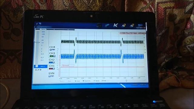 Осциллограф DISco4 Pro поиск неисправности газель М 12.3 смотреть онлайн