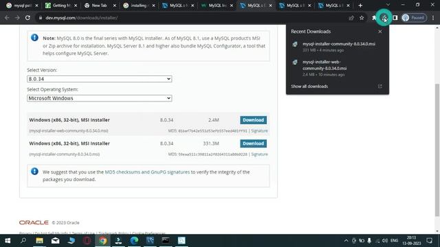 MySql Installation Process смотреть онлайн