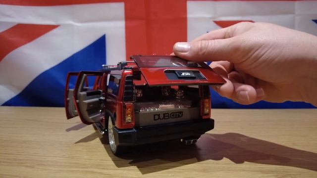 1:18 Jada Toys Dub Hummer H2 смотреть онлайн