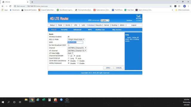 Kuwfi 4GLTE CPE CAT6_A Modem User Interface Walkthrough