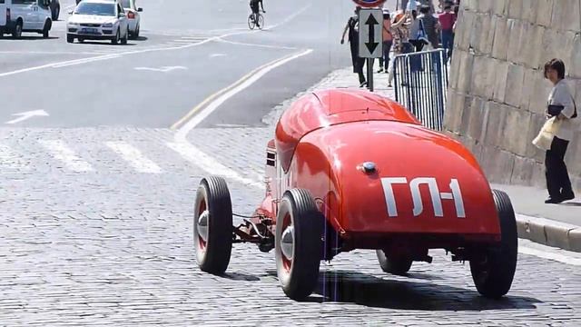 Советский гоночный автомобиль ГАЗ-ГЛ-1 НА ХОДУ / GAZ-GL-1 on the go смотреть онлайн