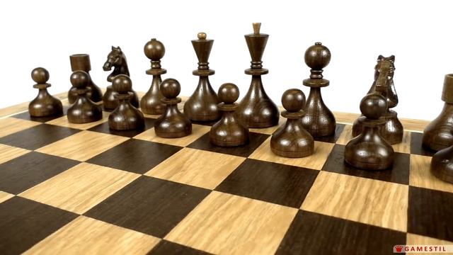 Видео обзор фигур для шахмат «Дворянские» с утяжелением. смотреть онлайн