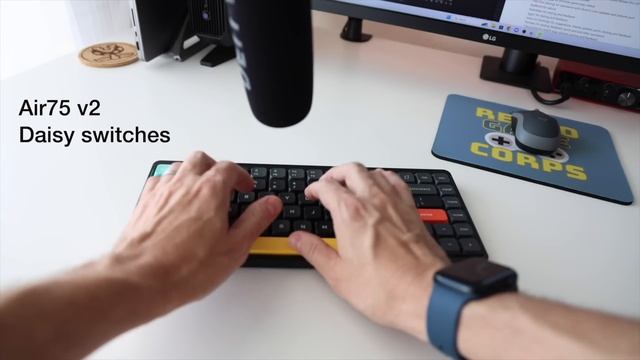 My Favorite Keyboard -- Nuphy Air75 v2 Review смотреть онлайн
