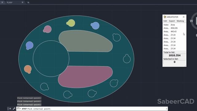 AREA TESTER APP IN AUTOCAD смотреть онлайн