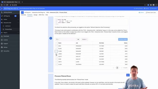 First Release of FOS Plug-ins for Oracle APEX смотреть онлайн