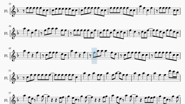 Flute Sheet Music: How to play Dilemma by Nelly ft Kelly Rowland смотреть онлайн