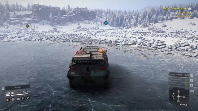 SnowRunner.Россия.Кольский полуостров.Ковдозеро.Места боевой славы смотреть онлайн