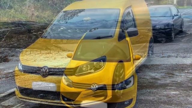 Volkswagen caddy - tuning ? ( желтый ) смотреть онлайн