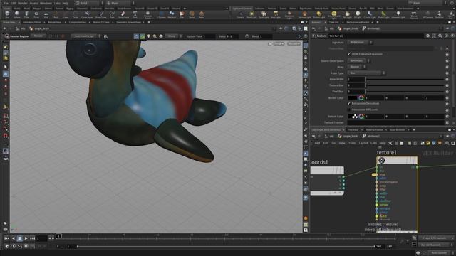 Houdini Foundations | Nodes, Networks & Digital Assets 4 | Color the Points using a Texture смотреть онлайн