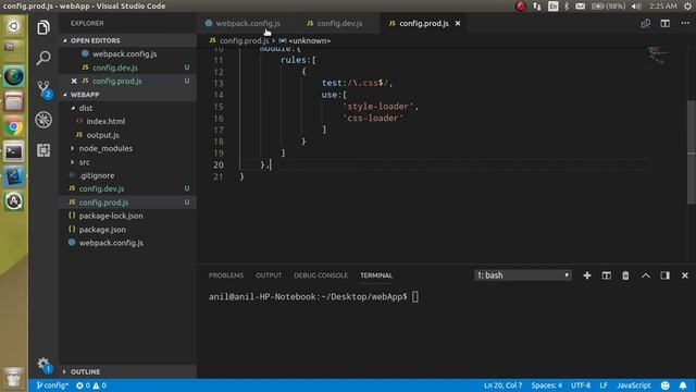 Webpack Tutorial in Hindi #7 Different config file environments смотреть онлайн