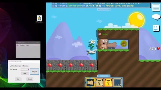 How to use GS Auto Clicker in Growtopia 2021 (Growtopia AutoFarm) смотреть онлайн