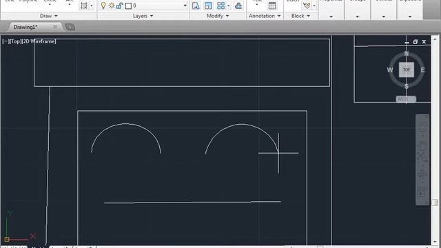 C00309 Simple Drawing Project AutoCAD 2014 Tutorial смотреть онлайн