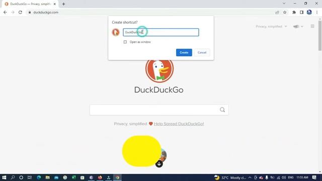 Duckduckgo For Windows PC | How to Create DuckDuckGo Desktop Shortcut on windows 10/11 |#duckduckgo смотреть онлайн