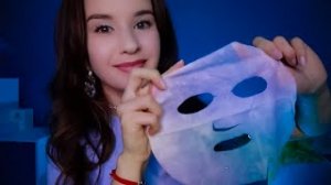 АСМР ПЕННЫЙ УХОД ЗА ЛИЦОМ Маска Персональное внимание