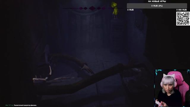 Little Nightmares / ЛИТЛ НАЙТМЕРС / ВСЯ ИГРА / ХОРРОР С ДЕВУШКОЙ смотреть онлайн