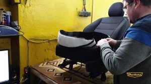 Установка чехлов на Киа Соренто 2