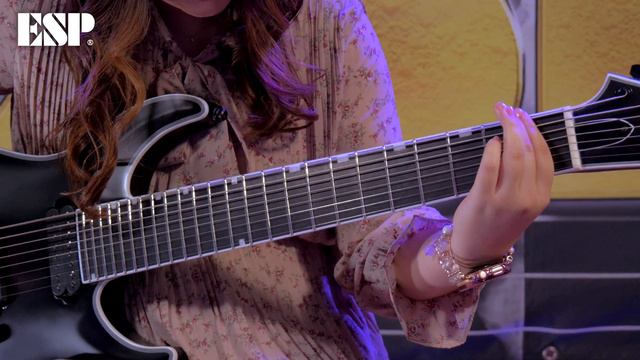 ESP Guitars: EDWARDS E-HR8-FX Proto Demonstration Part-1 смотреть онлайн