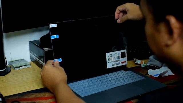 Cara Pasang Screen Guard Protector Tempered Glass Laptop Macbook M1 Pro Yang Benar Tanpa Gelembung смотреть онлайн