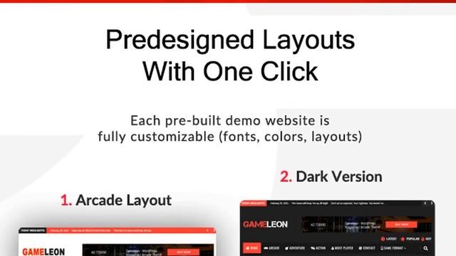 Gameleon - WordPress Gaming & Magazine Theme Free Download смотреть онлайн