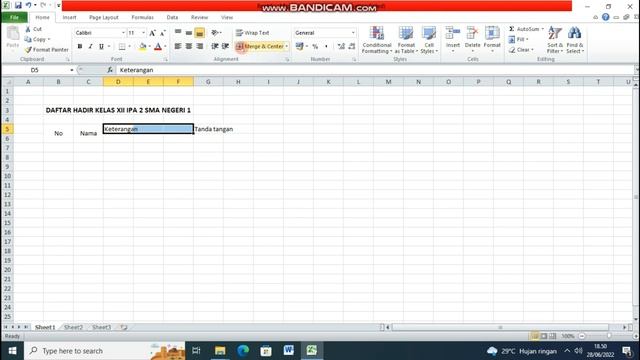 Cara cepat membuat tabel di ms excel bagi pemula смотреть онлайн