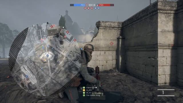 Battlefield™ 1 SS_HSV. 1 mortar 8 kill смотреть онлайн