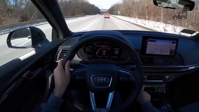 Дорожный тест драйв 2021 AUDI SQ5 | Test Drive 2021 AUDI SQ5