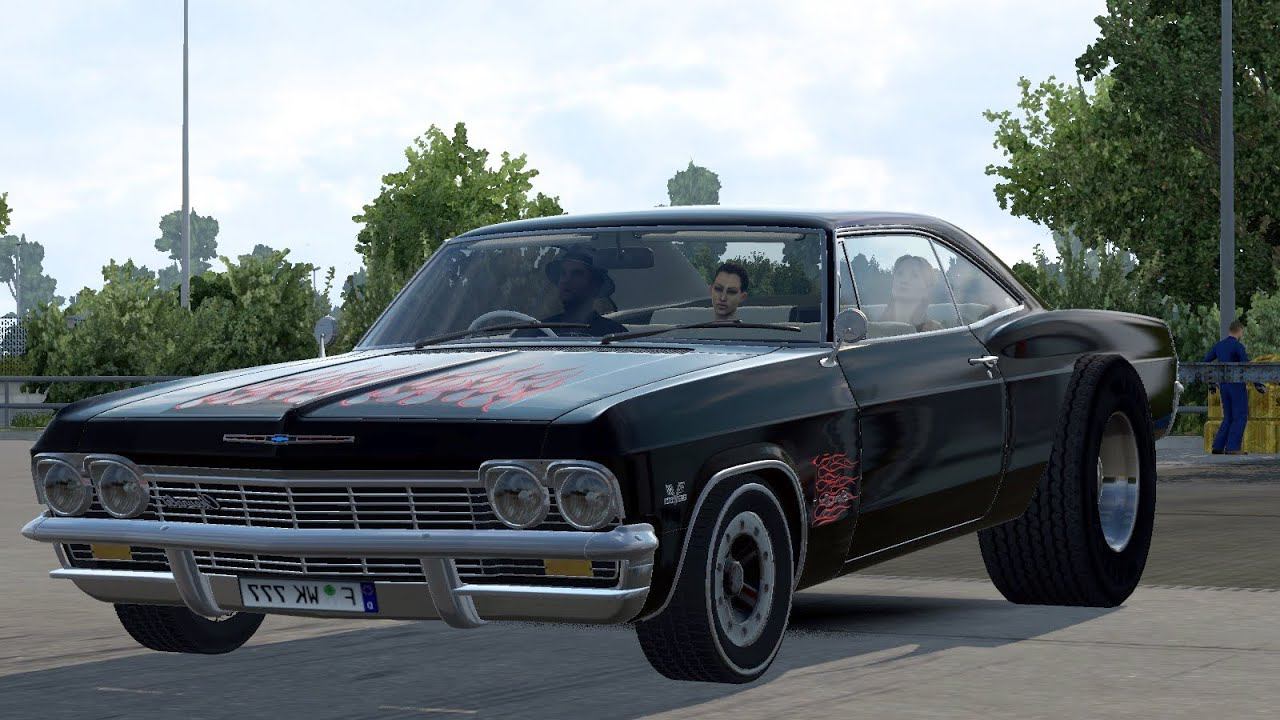 [ETS 2] Chevrolet Impala SS 65_Short RassajerosTrip to Monpelie смотреть онлайн