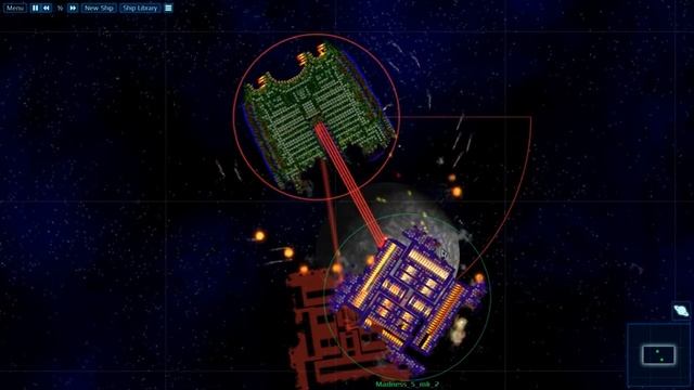 Этот БОЙ, вам стоит увидеть! Cosmoteer смотреть онлайн