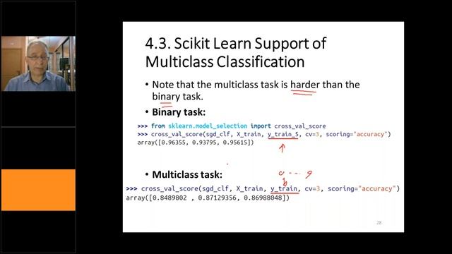 Rest of Classification and start of Training Models смотреть онлайн