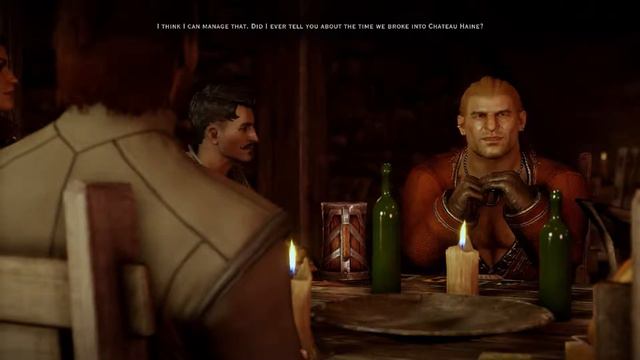 Dragon Age Inquisition companion cut scene смотреть онлайн