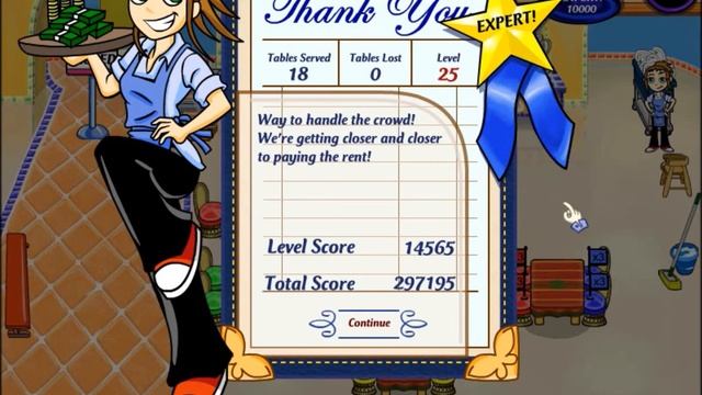 Diner Dash 2: Restaurant Rescue - Gameplay Part 12 (Level 25 to 26) смотреть онлайн