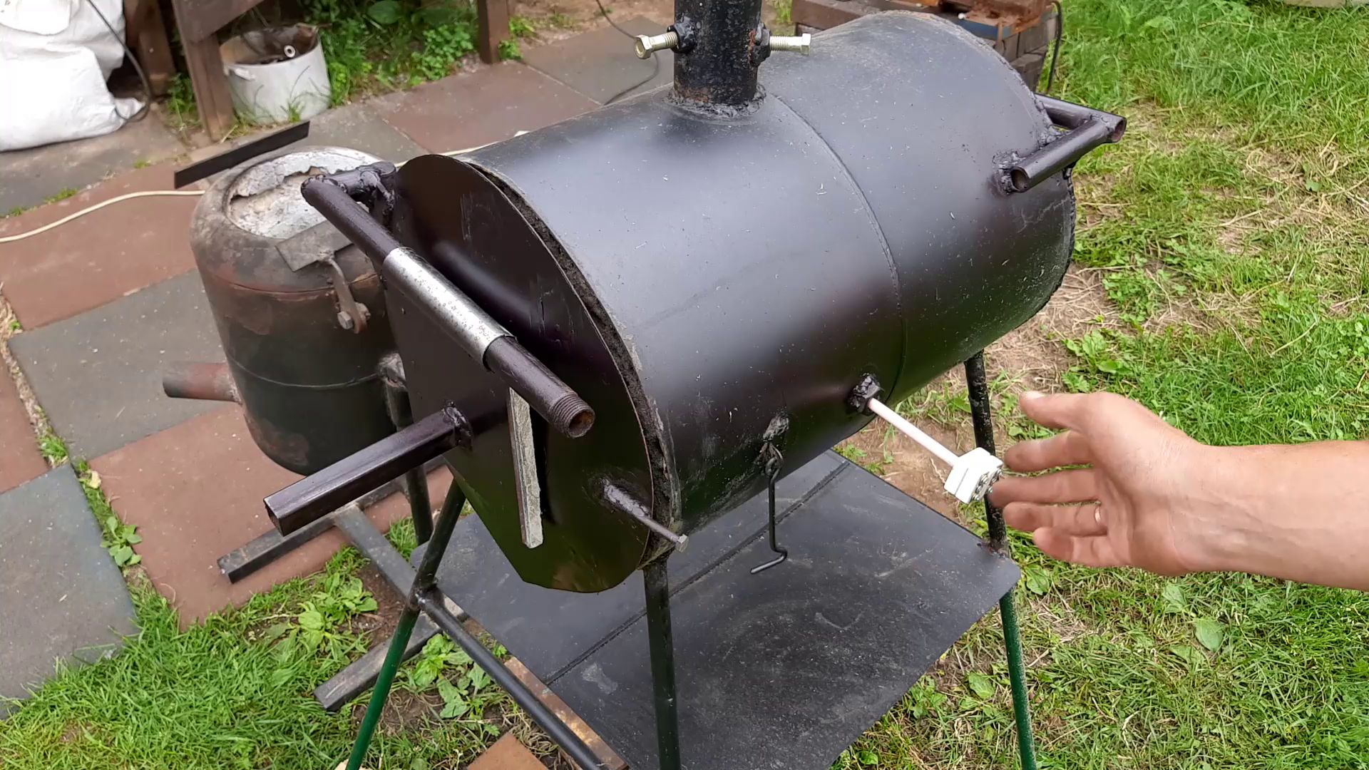 Газовый кузнечный горн своими руками \ Глина Керамзит Графит смотреть онлайн