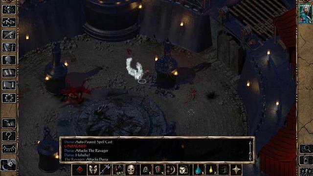 BGII EE Black Pits 2 Solo Fighter Cleric - Bhaal Cultists смотреть онлайн