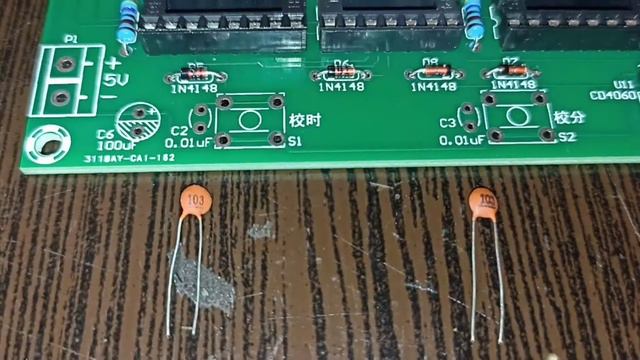 DIY Kit радіоконструктор led годинник на CD4511×6, CD4518×3, CD4060, CD4013 смотреть онлайн